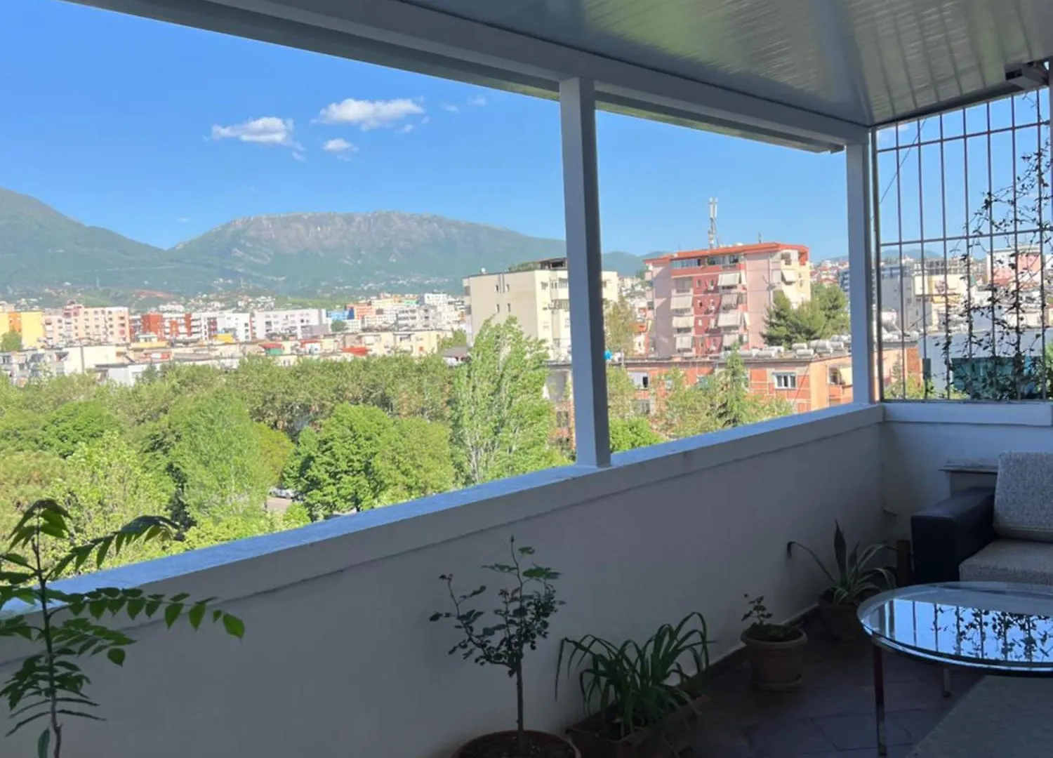 Elin'S View Stylish Central Apartment With Panoramic Terrace تيرانا